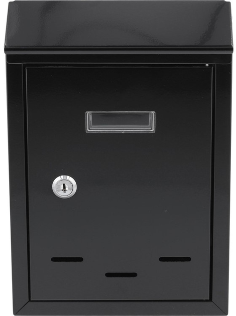 Поштова скринька Vorel 78540 285 x 200 x 60 мм Чорна (5906083012648) - зображення 1