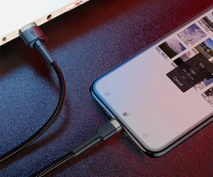 Кабель Baseus USB - Lightning 2 м Gray - Фото 8 Кабель Baseus USB - Lightning 2 м Gray - изображение 8