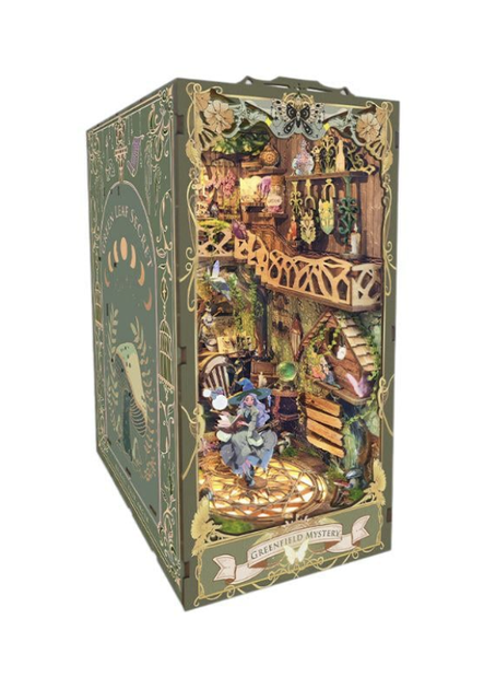Book Nook DIY Green Fairyland - Румбокс "Волшебный лес" с сенсорной подсветкой - Фото 6 Book Nook DIY Green Fairyland - Румбокс "Волшебный лес" с сенсорной подсветкой - изображение 6