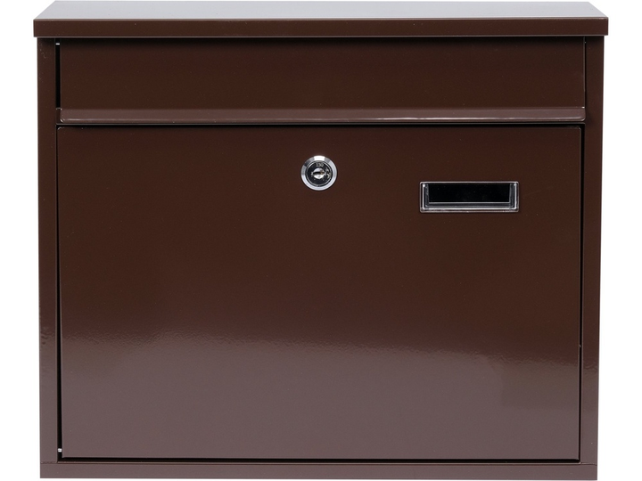 Skrzynka na listy Vorel 78577 310 x 360 x 100 mm Brązowa (5906083785771) - obraz 3