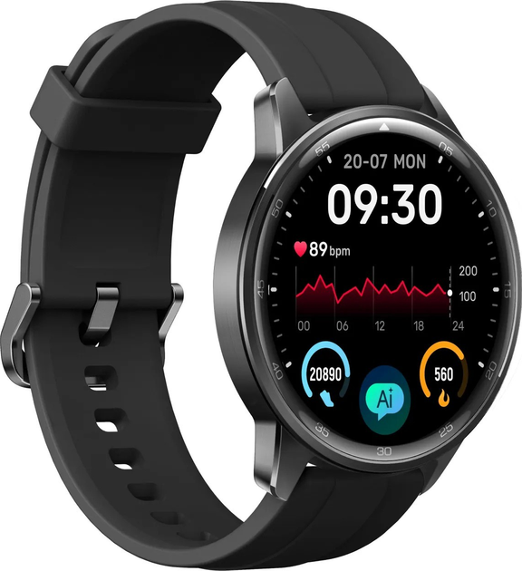 Smartwatch Realme Watch S2 Midnight Black (6941764438194) - obraz 2