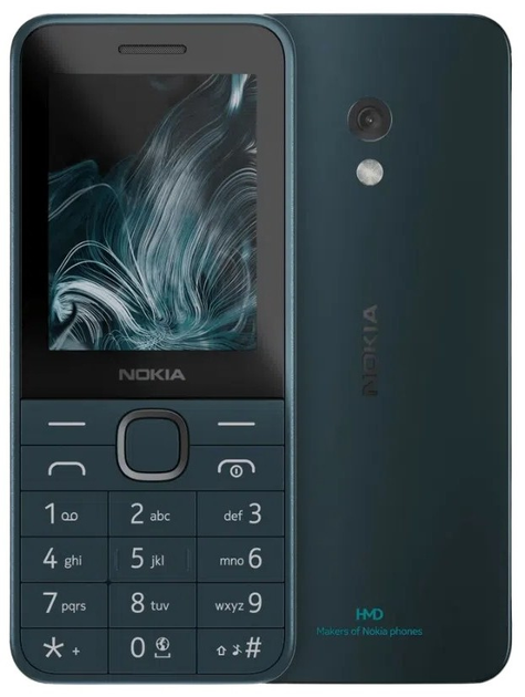 Мобільний телефон Nokia 225 4G TA-1610 DualSim Dark Blue (6438409094698) - зображення 1