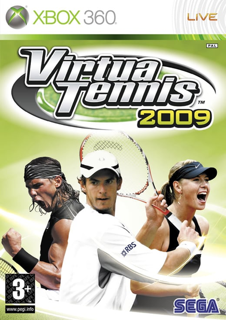 Гра Xbox 360 Virtua Tennis 2009 (Blu-ray диск) (5055277001316) - зображення 1