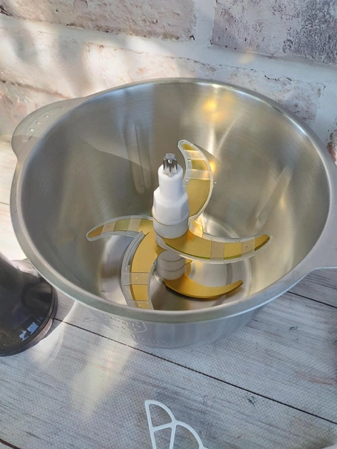 Измельчитель кухонный Zepline ZP-00219 с 2 чашами из стекла и