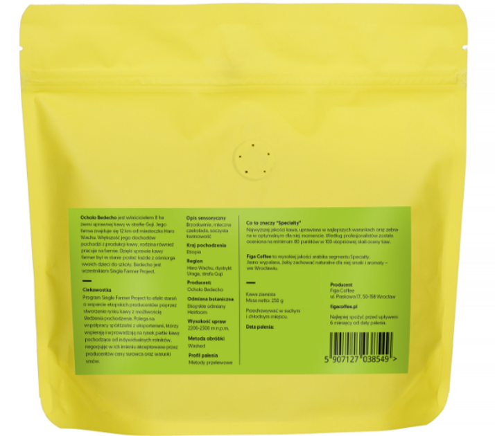 Кава в зернах Figa Coffee Etiopia Ocholo Bedecho Washed Filter 250 г (5907127038549) - зображення 2