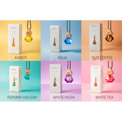 Освежитель воздуха Vitol Brilliant Air WhiteTea 8мл - изображение 11