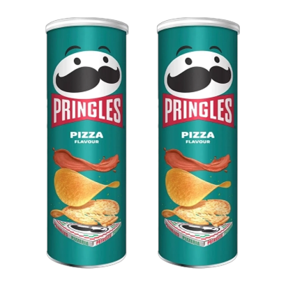Набір Чипси 2шт Pringles Pizza 165g - Фото 1 Набір Чипси 2шт Pringles Pizza 165g - зображення 1