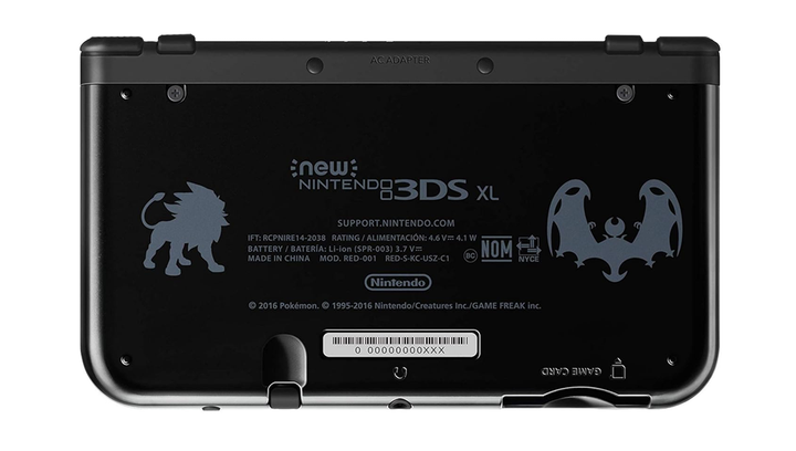 Консоль Nintendo 3DS XL New Solgaleo Lunala Console Black Edition Модифицированная 32GB Black + 10 Встроенных Игр Б/У - Фото 5 Консоль Nintendo 3DS XL New Solgaleo Lunala Console Black Edition Модифицированная 32GB Black + 10 Встроенных Игр Б/У - изображение 5