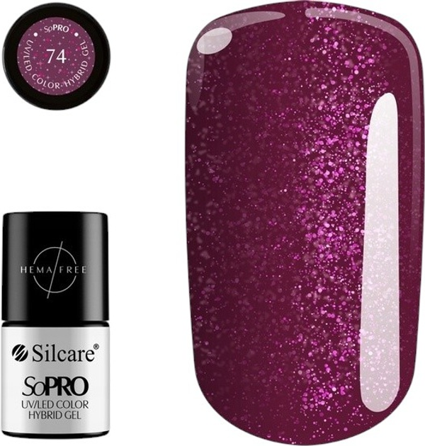 Lakier hybrydowy Silcare SoPro 74 7 g (5902560565058) - obraz 1