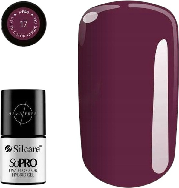 Lakier hybrydowy Silcare SoPro 17 7 g (5902560547085) - obraz 1