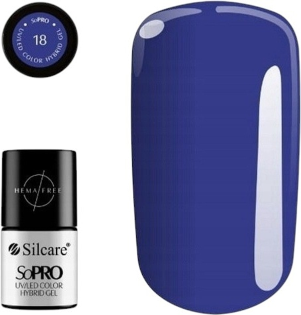 Lakier hybrydowy Silcare SoPro 18 7 g (5902560547092) - obraz 1