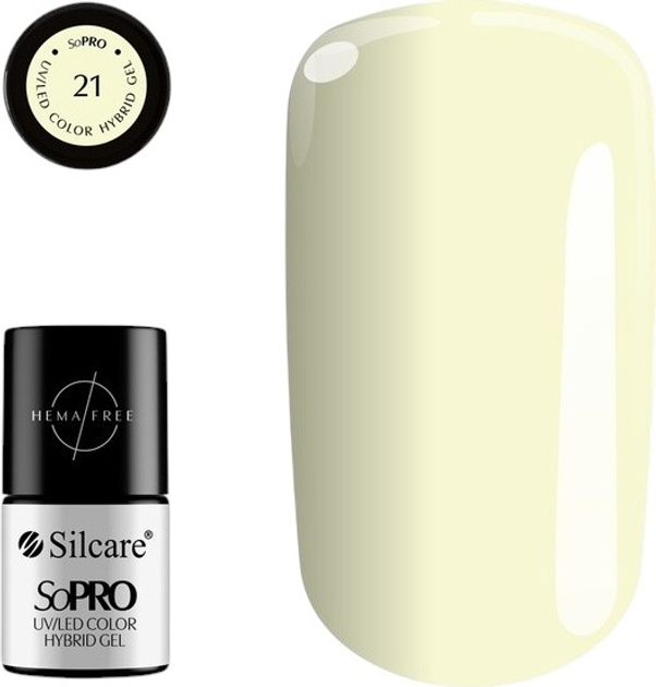 Lakier hybrydowy Silcare SoPro 21 7 g (5902560552201) - obraz 1