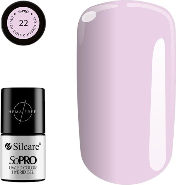 Lakier hybrydowy Silcare SoPro 22 7 g (5902560552218) - obraz 1