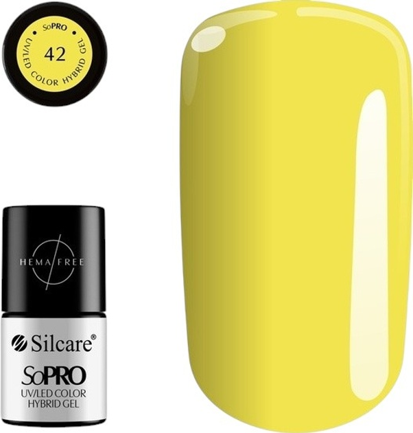 Lakier hybrydowy Silcare SoPro 42 7 g (5902560553130) - obraz 1