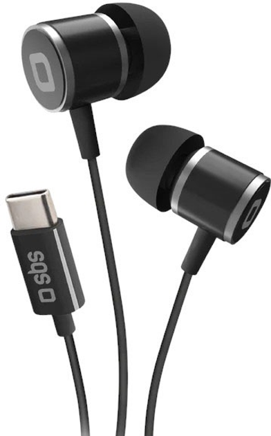 Навушники SBS Studio Mix 100C Type-C Black (8018417289330) - зображення 1