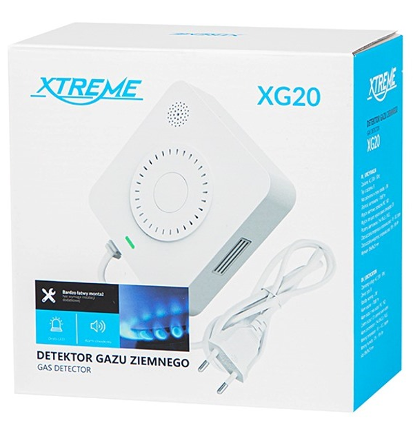 Czujnik Xtreme gazu 230V (5900804145271) - obraz 1