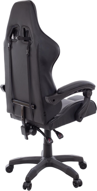 Fotel gamingowy Happygame 7911 Black (4772013477853) - obraz 2