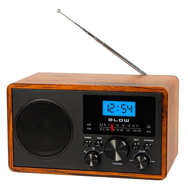 Портативне радіо Blow аналогове AM/FM RA9 V.2 (5900804135838) - зображення 1