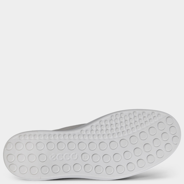 Sneakersy męskie skórzane do kostki Ecco Soft 60 M 58240401007 41 Białe (194891256049) - obraz 4