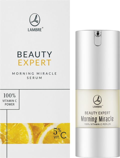 Serum z witaminą C Lambre Beauty Expert Morning Miracle na przebarwienia 20 ml (3760106024559) - obraz 2