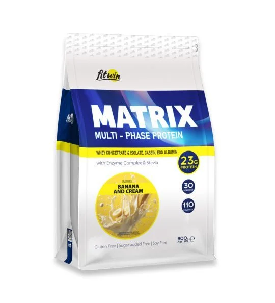 Комплексный протеин FitWin MATRIX 77% 900г., Фісташкове морозиво - изображение 3