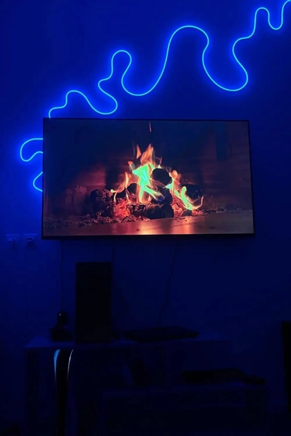 Гибкий неон, светодиодная гибкая неоновая лента Neon 220 В 5 м Зеленый - изображение 8
