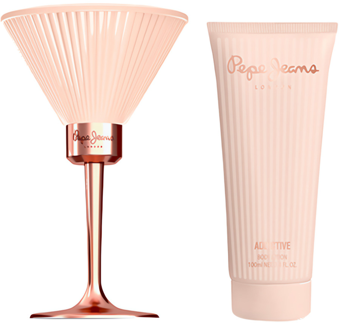 Zestaw damski Pepe Jeans Addictive Woda perfumowana 80 ml + Balsam do ciała 100 ml (8436611101102) - obraz 1
