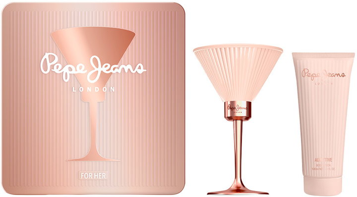 Zestaw damski Pepe Jeans Addictive Woda perfumowana 80 ml + Balsam do ciała 100 ml (8436611101102) - obraz 2