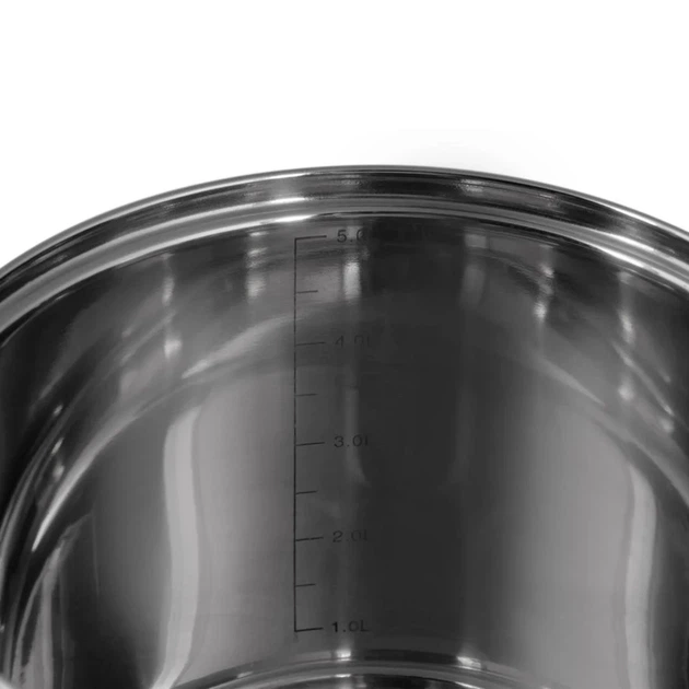 Набор кастрюль из нержавеющей стали Edenberg EB-530 6 предметов - изображение 5
