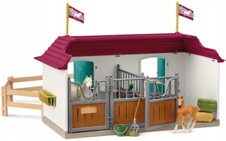 Zestaw Schleich Horse Club Lakeside Country House and Stable SLH42706 (4069111053547) - obraz 7