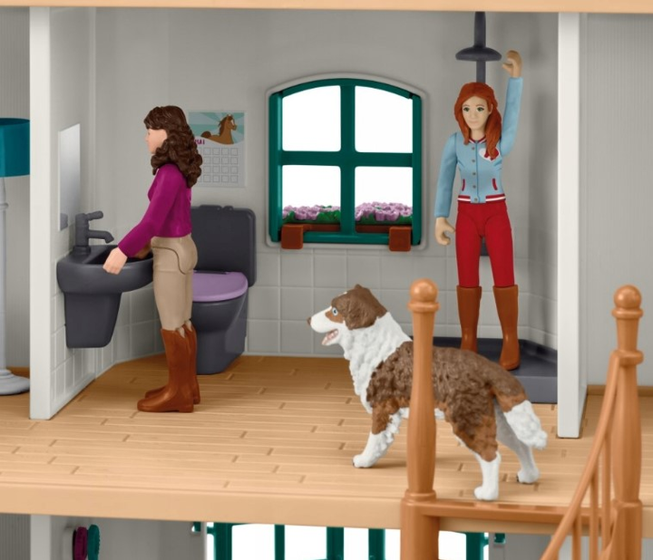 Zestaw Schleich Horse Club Lakeside Country House and Stable SLH42706 (4069111053547) - obraz 12