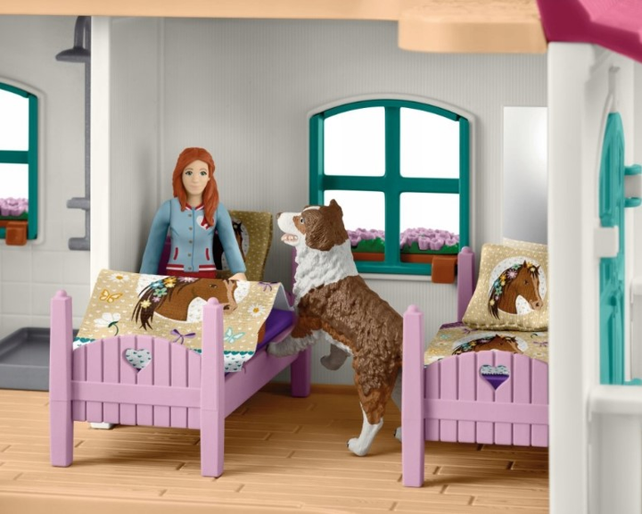 Zestaw Schleich Horse Club Lakeside Country House and Stable SLH42706 (4069111053547) - obraz 13