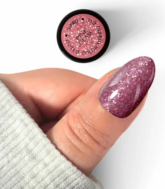 Lakier hybrydowy Silcare SoPro Pink Glam 7 g (5902560557091) - obraz 3