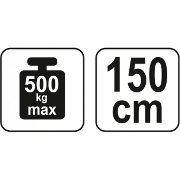 Балка YATO для підвішування двигуна і вузлів масою до 500 кг (YT-55568) - зображення 3