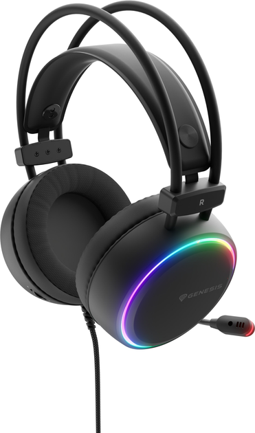 Słuchawki Genesis Neon 613 G2 Black (NSG-2307) - obraz 4