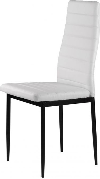 Набір стільців для кухні та вітальні ModernHome by Multistore DC855 4 шт Білі (5903089064602) - зображення 3