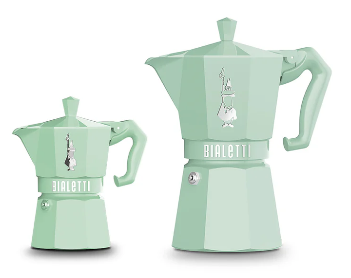 Кавоварка гейзерна для плити алюміній 3 чашки Bialetti зелений - зображення 7