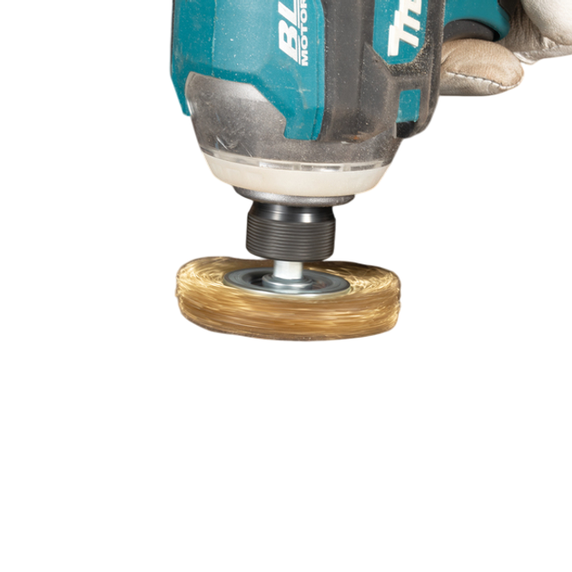 Szczotka druciana Makita tarcziwa 1/4" 50 mm (88381586191) - obraz 4