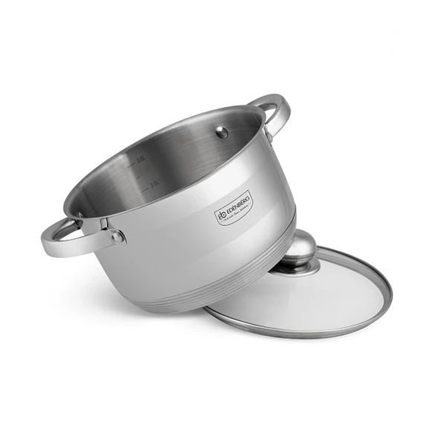 Кастрюля с крышкой Edenberg EB-3005 нержавеющая сталь 3,0 л 20x11,5 см - Фото 4 Кастрюля с крышкой Edenberg EB-3005 нержавеющая сталь 3,0 л 20x11,5 см - изображение 4