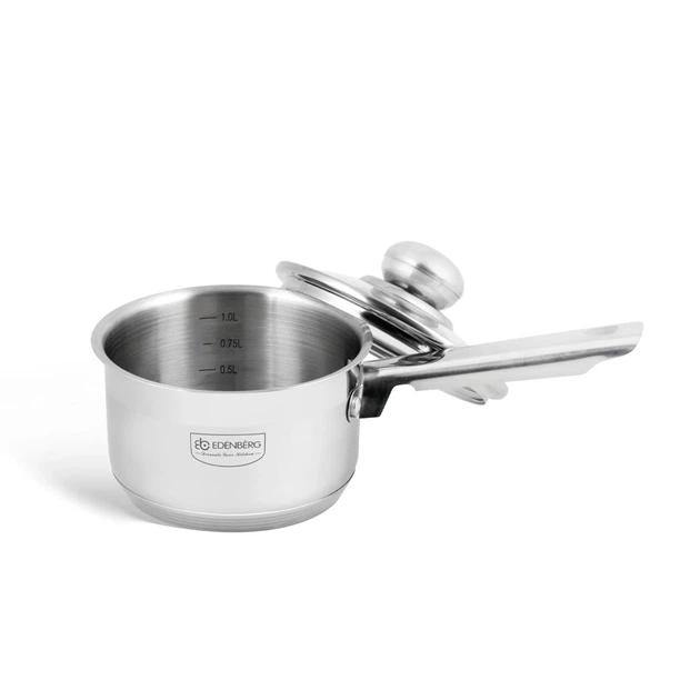 Ковш с крышкой Edenberg EB-3032 1 л 14 см - изображение 4
