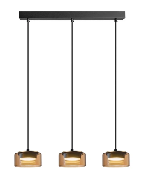 Подвесной светильник, люстра Goldlux 331298 Ofelia GX53 3x6W 4000K 660Lm IP20 янтарный - Фото 1 Подвесной светильник, люстра Goldlux 331298 Ofelia GX53 3x6W 4000K 660Lm IP20 янтарный - изображение 1