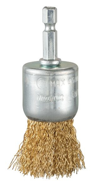 Szczotka druciana Makita pędzelkowa 1/4" 28 mm (88381586269) - obraz 1