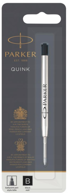Cтрижень для ручки Parker QUINK 0.7 мм Чорний (3501179503660) - зображення 1