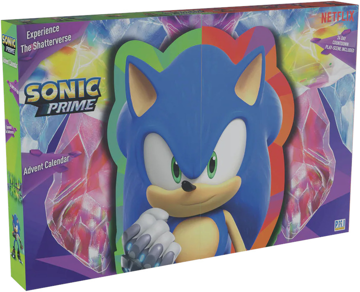 Kalendarz adwentowy P.M.I Ltd Sonic Prime 24 elementy (7290117586860) - obraz 1