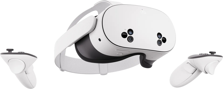 Okulary wirtualnej rzeczywistości Oculus Meta Quest 3S 128GB White + Batman: Arkham Shadow (815820025221) - obraz 2