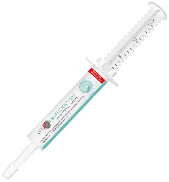 Preparat do jamy ustnej JM Sante Pharma VET PROTECTOR PRO MUKO dla psów i kotów 15 ml (5902596718275) - obraz 2