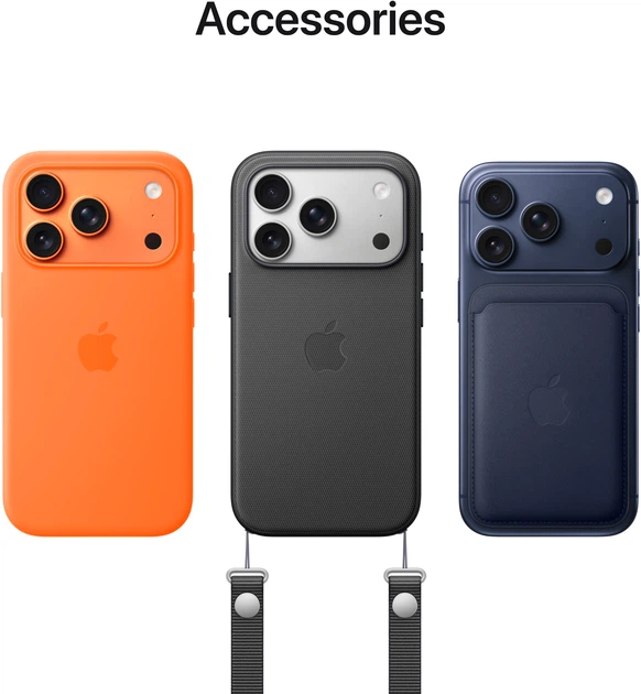 Smartfon Apple iPhone 17 Pro 256GB Cosmic Orange (MG8H4) - obraz 9