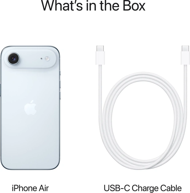 Smartfon Apple iPhone 17 Air 256GB Sky Blue (MG2P4) - obraz 8