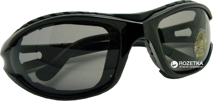 Защитные очки Strelok STR - 39 Темно-серые линзы (20039STR) - изображение 1