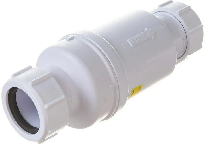 Клапан cифон с обратным клапаном McAlpine MACVALVE-6 175мм, 32*32мм с силиконовой мембраной - изображение 2
